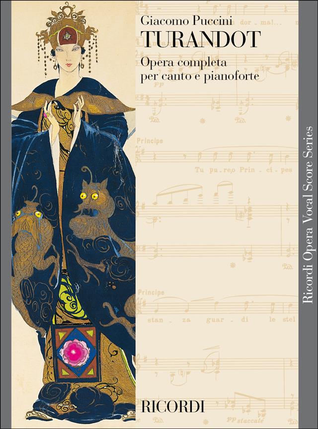 Turandot - Vocal Score - árie pro zpěv a klavír